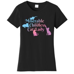 Childless Cat Ladies Against Fascism Women's T-Shirt