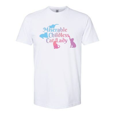 Childless Cat Ladies Against Fascism Softstyle CVC T-Shirt