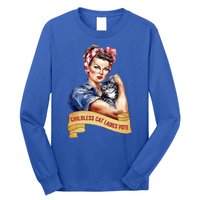 Childless Cat Ladies Vote Kamala Harris 2024 Election Long Sleeve Shirt