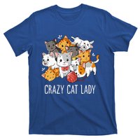 Crazy Cat Lady Funny Kitty Kitten Animal Lover T-Shirt