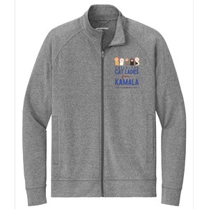 Childless Cat Ladies For Kamala Stretch Full-Zip Cadet Jacket