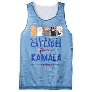 Childless Cat Ladies For Kamala Mesh Reversible Basketball Jersey Tank