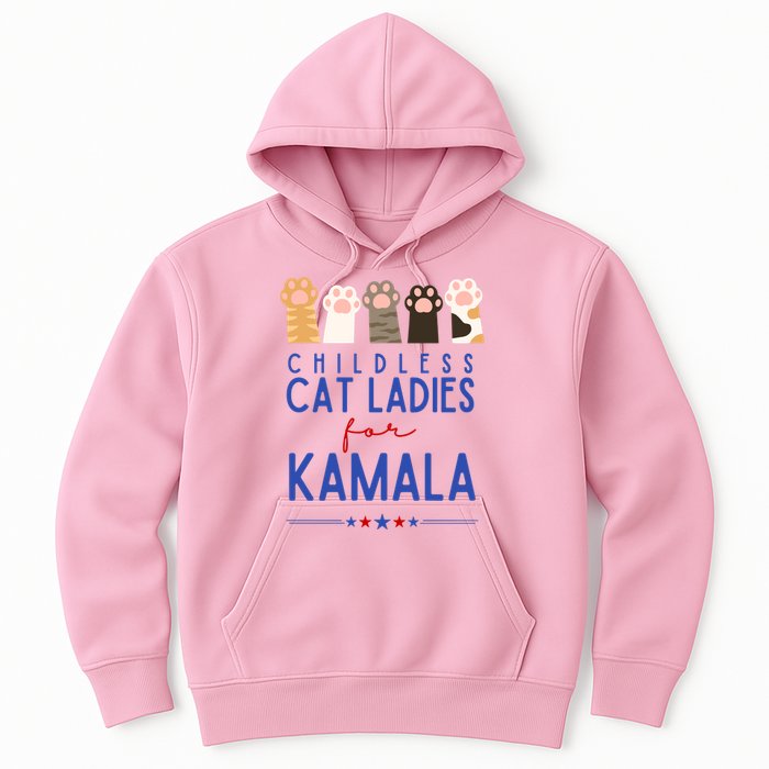 Childless Cat Ladies For Kamala Hoodie