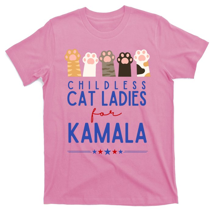 Childless Cat Ladies For Kamala T-Shirt