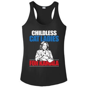 Childless Cat Ladies For Kamala Ladies PosiCharge Competitor Racerback Tank