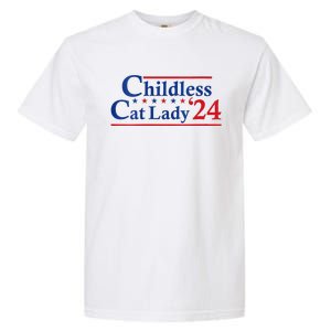 Childless Cat Lady Kamala Garment-Dyed Heavyweight T-Shirt