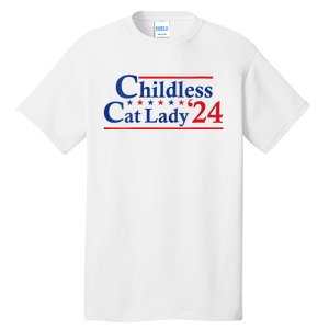 Childless Cat Lady Kamala Tall T-Shirt