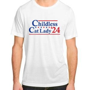 Childless Cat Lady Kamala Adult ChromaSoft Performance T-Shirt