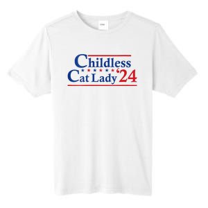 Childless Cat Lady Kamala Tall Fusion ChromaSoft Performance T-Shirt