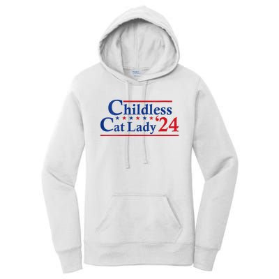 Childless Cat Lady Kamala Women's Pullover Hoodie