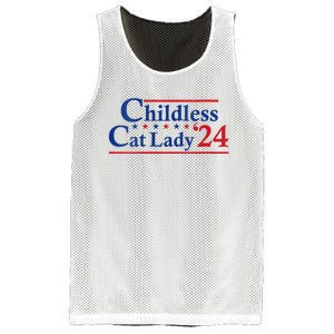 Childless Cat Lady Kamala Mesh Reversible Basketball Jersey Tank