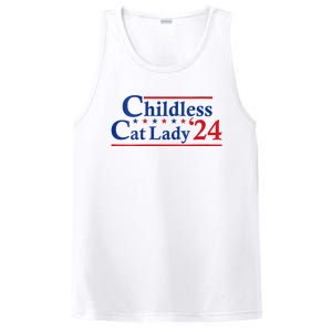 Childless Cat Lady Kamala PosiCharge Competitor Tank