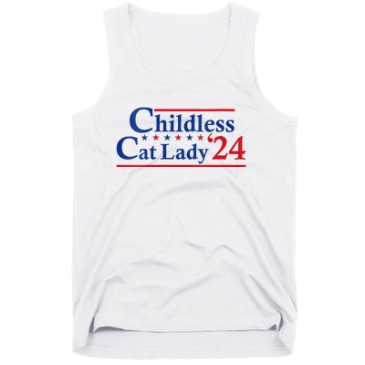 Childless Cat Lady Kamala Tank Top