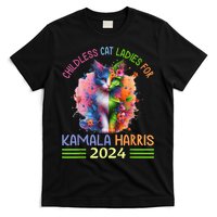 Childless Cat Ladies For Kamala Harris T-Shirt