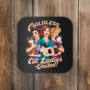 Childless Cat Ladies United 2024 Coaster