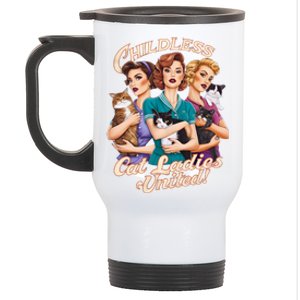 Childless Cat Ladies United 2024 Stainless Steel Travel Mug