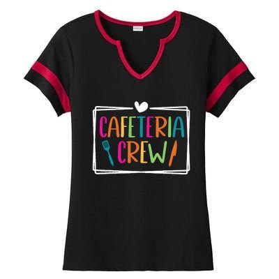 Cafeteria Crew Lunch Ladies Back To School Lunch Lady Squad Ladies Halftime Notch Neck Tee