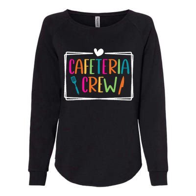 Cafeteria Crew Lunch Ladies Back To School Lunch Lady Squad Womens California Wash Sweatshirt