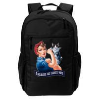 Childless Cat Ladies Vote Rosie The Riveter Daily Commute Backpack