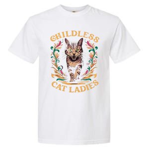 Childless Cat Ladies Feminist Childless Cat Ladies 2024 Garment-Dyed Heavyweight T-Shirt