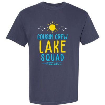 Cousin Crew Lake Squad Summer Vacation Family Matching Garment-Dyed Heavyweight T-Shirt