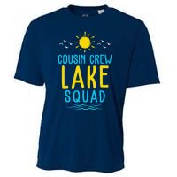 Cousin Crew Lake Squad Summer Vacation Family Matching Cooling Performance Crew T-Shirt