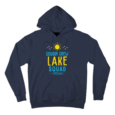 Cousin Crew Lake Squad Summer Vacation Family Matching Hoodie