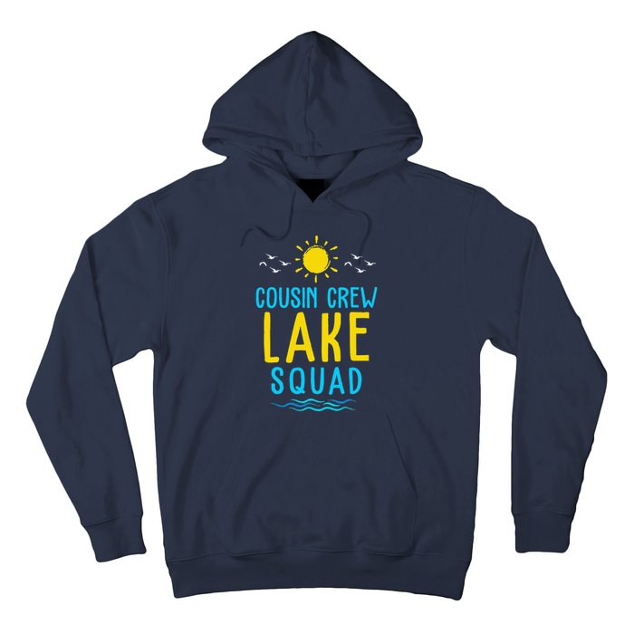 Cousin Crew Lake Squad Summer Vacation Family Matching Hoodie