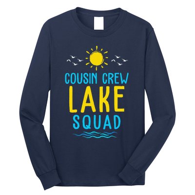 Cousin Crew Lake Squad Summer Vacation Family Matching Long Sleeve Shirt