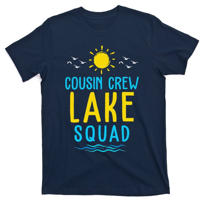 Cousin Crew Lake Squad Summer Vacation Family Matching T-Shirt