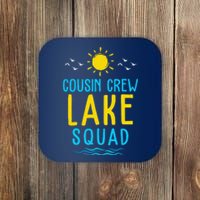 Cousin Crew Lake Squad Summer Vacation Family Matching Coaster