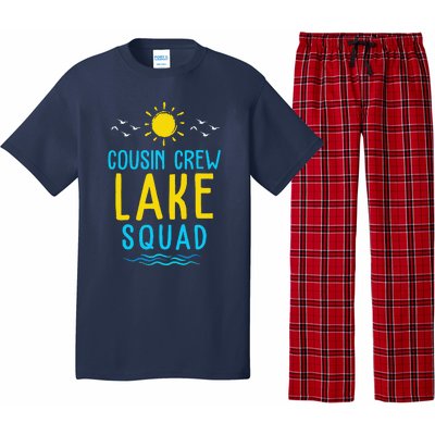 Cousin Crew Lake Squad Summer Vacation Family Matching Pajama Set