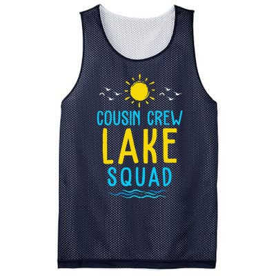 Cousin Crew Lake Squad Summer Vacation Family Matching Mesh Reversible Basketball Jersey Tank