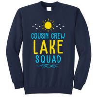 Cousin Crew Lake Squad Summer Vacation Family Matching Tall Sweatshirt