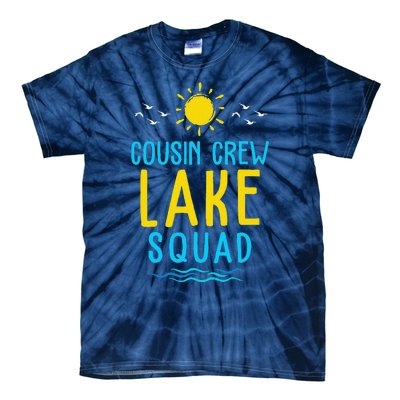 Cousin Crew Lake Squad Summer Vacation Family Matching Tie-Dye T-Shirt