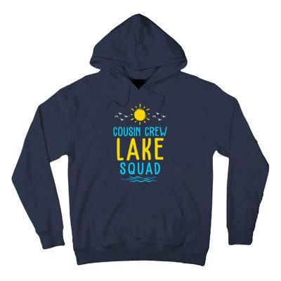 Cousin Crew Lake Squad Summer Vacation Family Matching Tall Hoodie