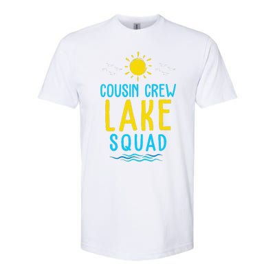 Cousin Crew Lake Squad Summer Vacation Family Matching Softstyle® CVC T-Shirt