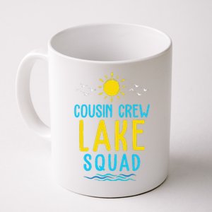 Cousin Crew Lake Squad Summer Vacation Family Matching Coffee Mug