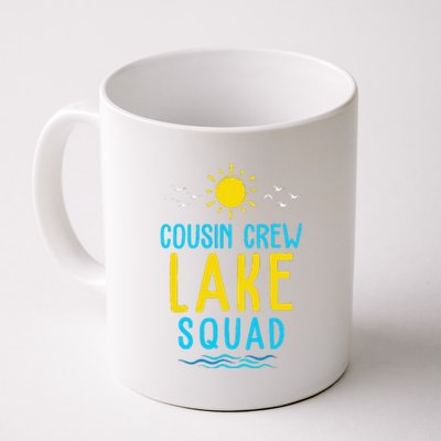 Cousin Crew Lake Squad Summer Vacation Family Matching Coffee Mug