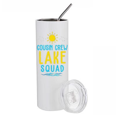 Cousin Crew Lake Squad Summer Vacation Family Matching Stainless Steel Tumbler