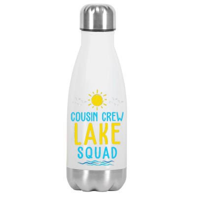 Cousin Crew Lake Squad Summer Vacation Family Matching Stainless Steel Insulated Water Bottle