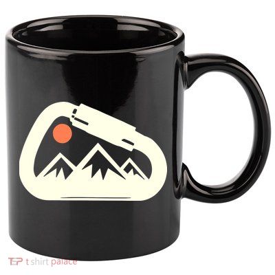 Climbing 11oz C Handle Ceramic Mug