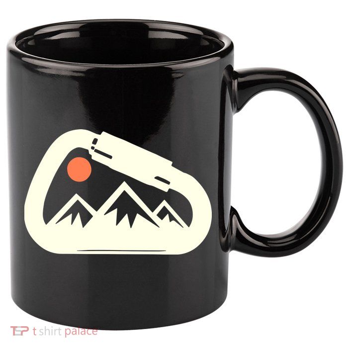 Climbing 11oz C Handle Ceramic Mug