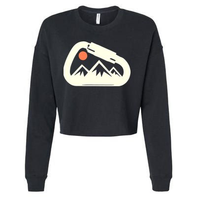 Climbing Cropped Pullover Crew