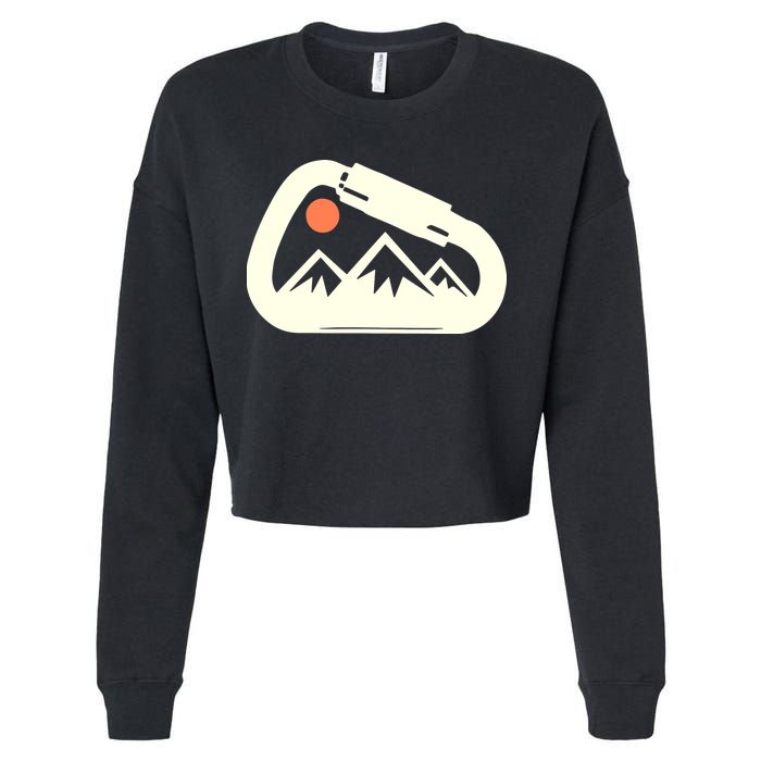 Climbing Cropped Pullover Crew