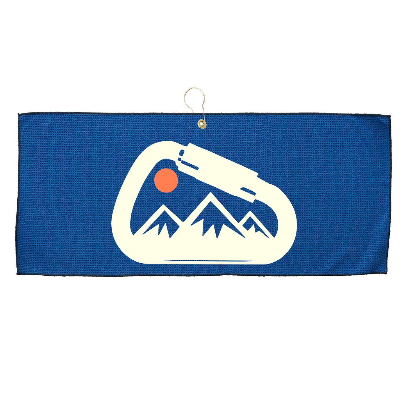 Climbing Large Microfiber Waffle Golf Towel