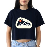 Climbing Women's Crop Top Tee