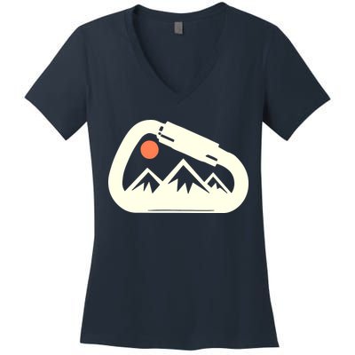 Climbing Women's V-Neck T-Shirt