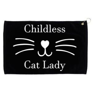 Childless Cat Lady Kamala Harris Grommeted Golf Towel