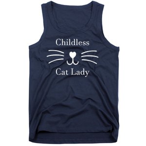 Childless Cat Lady Kamala Harris Tank Top